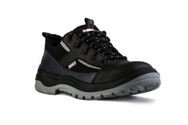 Zapatillas Grafa 70 modelo 4001 puntera de acero color negro/azul/marrón
